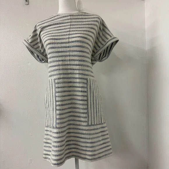 Lou & Grey | Dresses | Lou Grey For Loft Striped Terry Pocket Dress Size S  | Poshmark